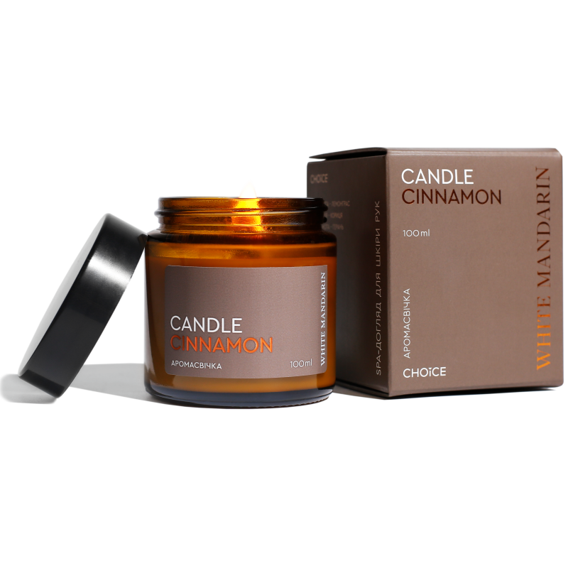 Aromalight «CANDLE CINNAMON» SPA-care for the skin of the hands Aromalight «CANDLE CINNAMON» SPA-care for the skin of the hands